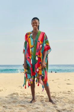 Farm Rio Wonderful Toucans Cover Up