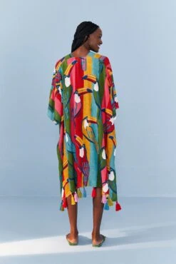 Farm Rio Wonderful Toucans Cover Up -Farm Rio Fashion Store 311538 05