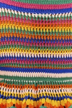 Farm Rio Multi Stitches Crochet Blouse -Farm Rio Fashion Store 311559 04