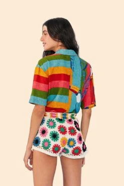 Farm Rio Multi Circles Crochet Shorts -Farm Rio Fashion Store 311562 03