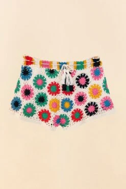 Farm Rio Multi Circles Crochet Shorts -Farm Rio Fashion Store 311562 06