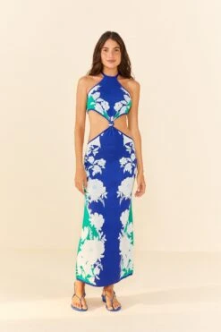 Farm Rio Soft Garden Knit Dress -Farm Rio Fashion Store 311566 02