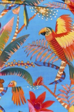 Farm Rio Blue Macaw Party Cover Up Skirt -Farm Rio Fashion Store 311699 06