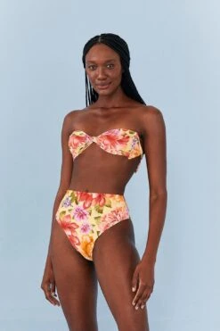 Farm Rio Lia High Waisted Bikini Bottom -Farm Rio Fashion Store 311705 04