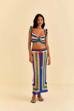 Farm Rio Pitta Crochet Top -Farm Rio Fashion Store 311934 02