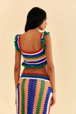Farm Rio Pitta Crochet Top -Farm Rio Fashion Store 311934 04