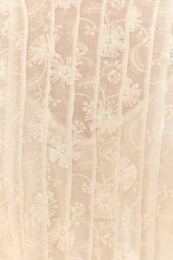 Farm Rio Off-White 3d Flower Pleated Mini Dress -Farm Rio Fashion Store 312366 08