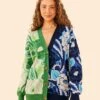 Farm Rio Tropical Groove Mixed Cardigan -Farm Rio Fashion Store 312901 01