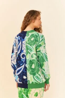 Farm Rio Tropical Groove Mixed Cardigan -Farm Rio Fashion Store 312901 03