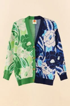 Farm Rio Tropical Groove Mixed Cardigan -Farm Rio Fashion Store 312901 06