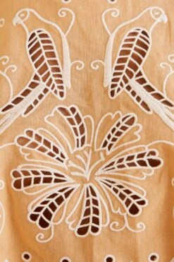 Farm Rio Sand Richelieu Sleeveless Crop Top -Farm Rio Fashion Store 313592 05