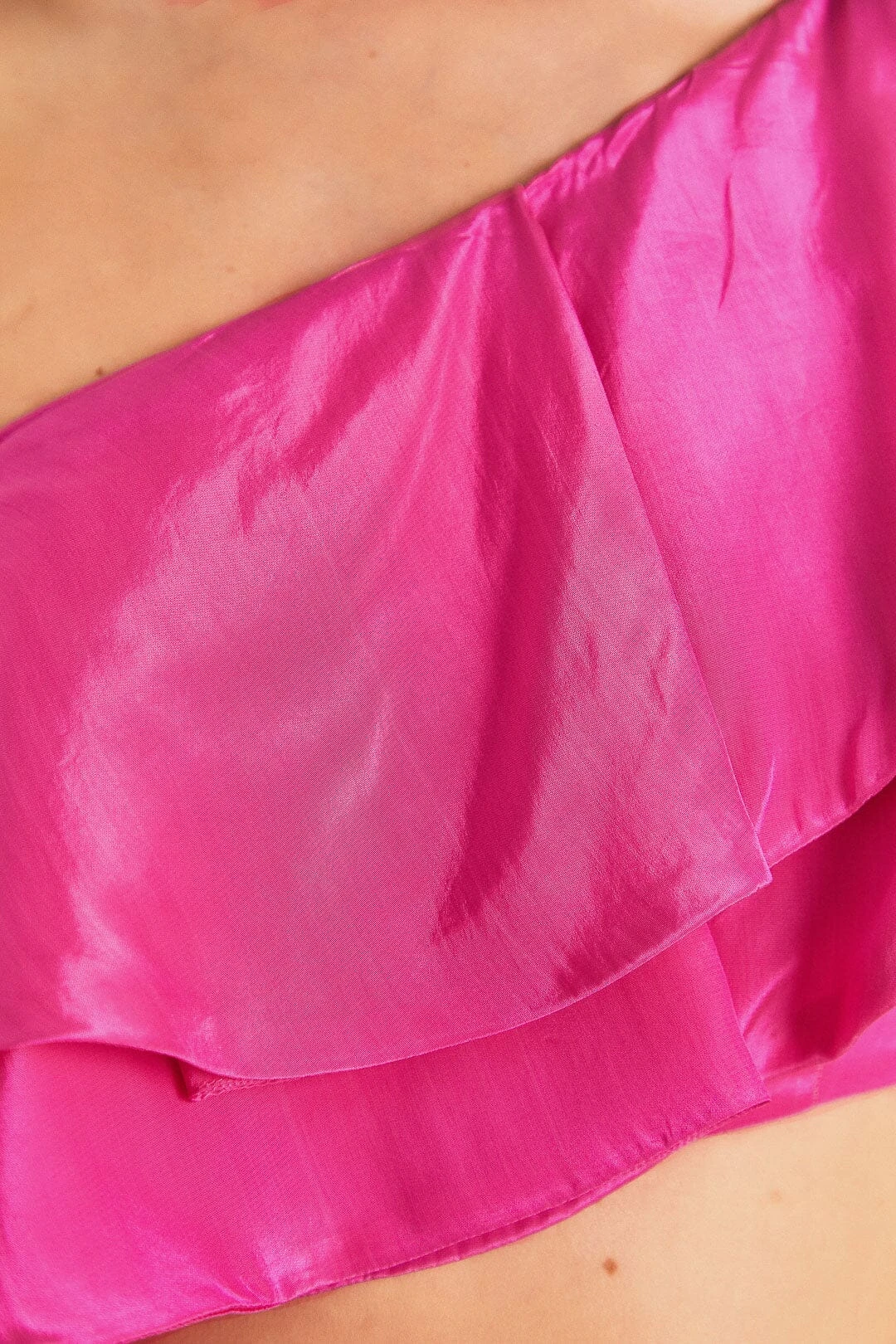 Farm Rio Dark Pink Marocaine Ruffle Top 7 Farm Rio Dark Pink Marocaine Ruffle Top - Image 5