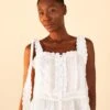 Farm Rio Off-White Laces Blouse -Farm Rio Fashion Store 313617 01