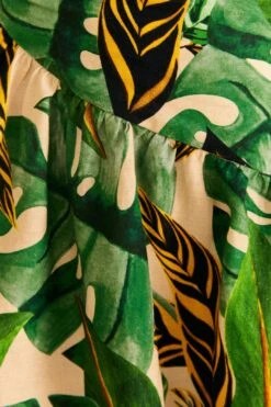 Farm Rio Tropical Leaves One Shoulder Mini Dress 10 Farm Rio Tropical Leaves One Shoulder Mini Dress -Farm Rio Fashion Store 313620 04