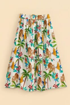 Farm Rio Tropical Paradise Midi Skirt 13 Farm Rio Tropical Paradise Midi Skirt -Farm Rio Fashion Store 313626 06