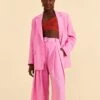 Farm Rio Pink Tailored Pants -Farm Rio Fashion Store 313627 01