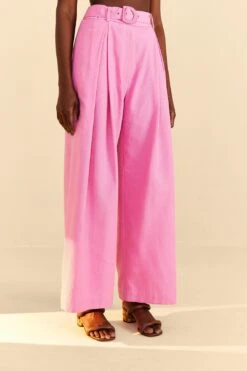 Farm Rio Pink Tailored Pants -Farm Rio Fashion Store 313627 03