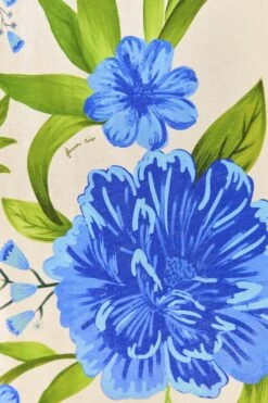 Farm Rio Off-White Romantic Garden Midi Dress -Farm Rio Fashion Store 313630 04