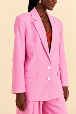 Farm Rio Pink Blazer -Farm Rio Fashion Store 313633 03