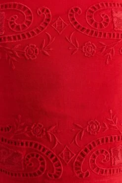 Farm Rio Red Lace Blouse -Farm Rio Fashion Store 313682 05