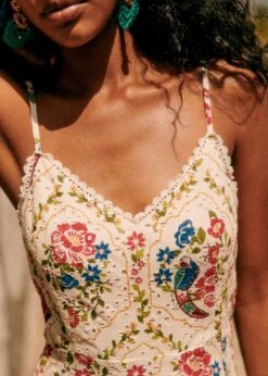 Farm Rio Romantic Garden Daniela Short Dress -Farm Rio Fashion Store 313774 05