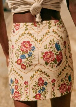 Farm Rio Romantic Garden Malia Mini Skirt -Farm Rio Fashion Store 313776 03