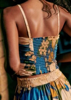 Farm Rio Mandacaru Floral Black Abelino Blouse -Farm Rio Fashion Store 313786 03