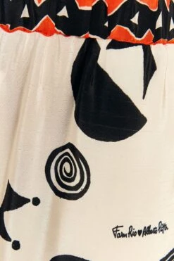 Farm Rio Off-White Pitta Soul Pants -Farm Rio Fashion Store 314082 04