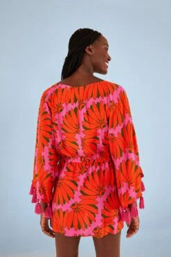 Farm Rio Pink Copacabana Cover Up -Farm Rio Fashion Store 314464 03