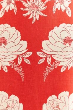 Farm Rio Pink Soft Garden Halter Neck Midi Dress -Farm Rio Fashion Store 315958 06