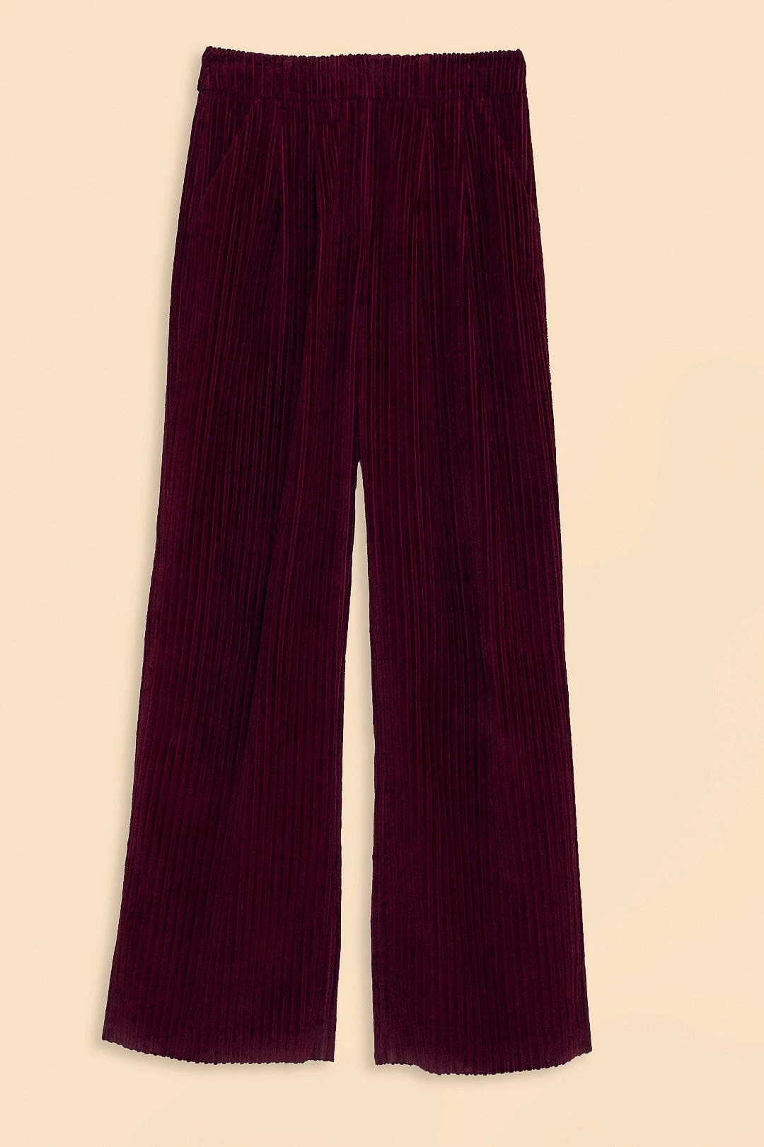 Farm Rio Burgundy Corduroy Pants 8 Farm Rio Burgundy Corduroy Pants - Image 6