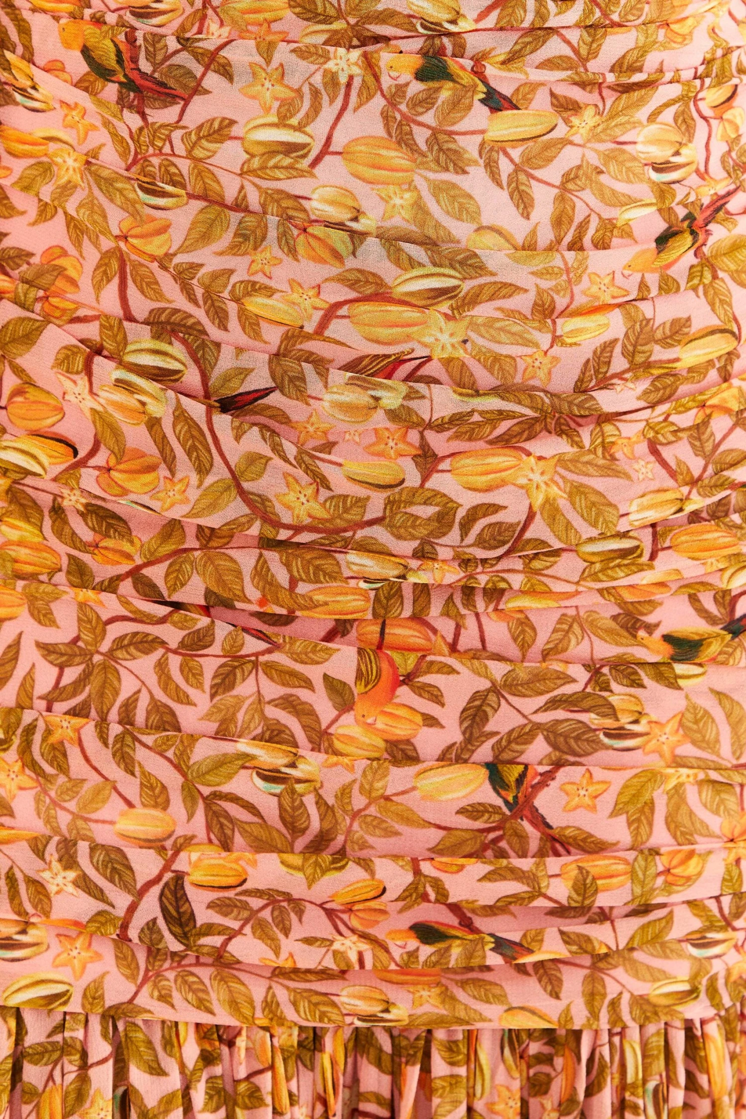 Farm Rio Light Pink Star Fruit Midi Dress 7 Farm Rio Light Pink Star Fruit Midi Dress - Image 5