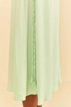 Farm Rio Mint Midi Skirt -Farm Rio Fashion Store 316421 04