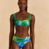 Farm Rio Blue Banana Leaves Full Bikini Bottom 2 Farm Rio Blue Banana Leaves Full Bikini Bottom -Farm Rio Fashion Store 317216 01