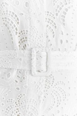 Farm Rio Off-White Palm Tree Mini Dress -Farm Rio Fashion Store 318564 05