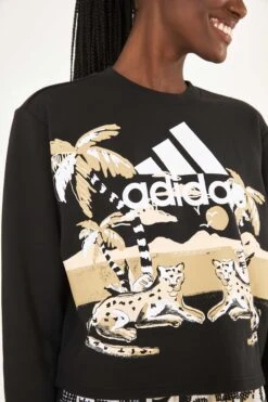 ADIDAS FARM TOTALLY NEW RIO SWEATER BLACK -Farm Rio Fashion Store H57415 03 360c4bea e7b8 482f b70e 30cf7114025a