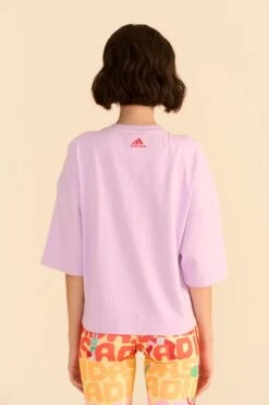 Farm Rio Adidas Farm Gfx Tee Purple -Farm Rio Fashion Store HS1178 04