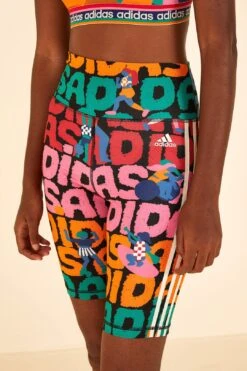 Farm Rio Adidas Farm Bike Short Black -Farm Rio Fashion Store HS1185 04