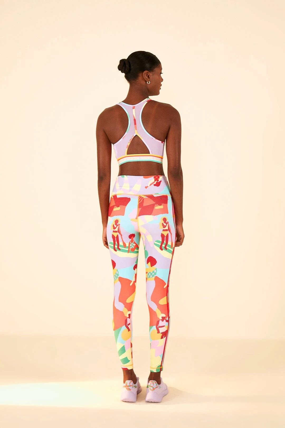 Farm Rio Adidas Farm Medium-Support Bra Gold 5 Farm Rio Adidas Farm Medium-Support Bra Gold - Image 4