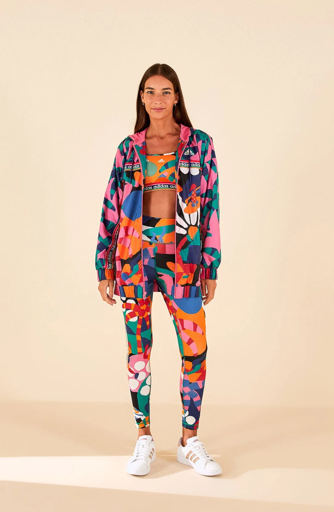 Farm Rio Adidas Farm Training Tights Green 4 Farm Rio Adidas Farm Training Tights Green - Image 2