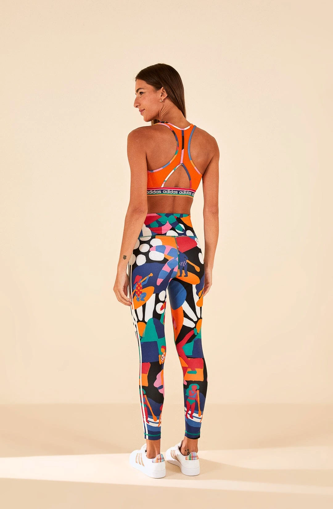 Farm Rio Adidas Farm Training Tights Green 6 Farm Rio Adidas Farm Training Tights Green - Image 4