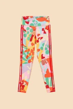 Farm Rio Adidas Farm Training Tights Gold -Farm Rio Fashion Store HS1192 06