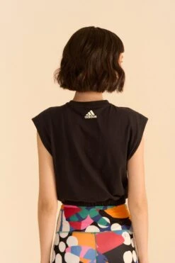 Farm Rio Adidas Farm Sleeveless Tee Black -Farm Rio Fashion Store HS1201 04