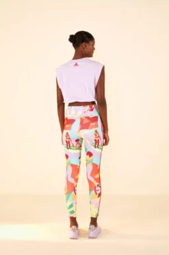 Farm Rio Adidas Farm Sleeveless Tee Purple -Farm Rio Fashion Store HS1202 04