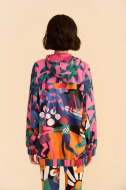 Farm Rio Adidas Farm Jacket Green -Farm Rio Fashion Store HS1205 04