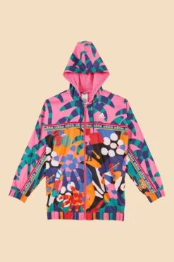 Farm Rio Adidas Farm Jacket Green -Farm Rio Fashion Store HS1205 06