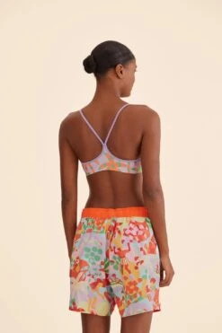 Farm Rio Adidas Farm Unitefit Shorts Red 8 Farm Rio Adidas Farm Unitefit Shorts Red -Farm Rio Fashion Store HT2156 03